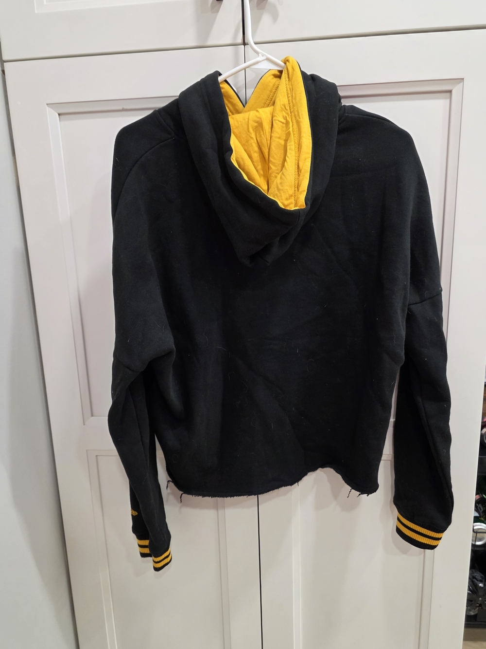 NFL Team Apparel Pittsburgh Steelers Steel City Black & Gold Hoodie &Joggers Set - Picture 8 of 10